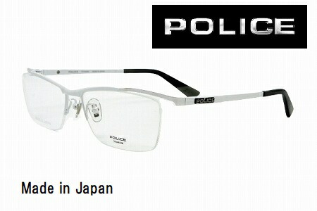 POLICE 眼鏡フレーム VPLE11J-WT5 2021年NEWモデル MADE IN JAPAN チタン メンズ レディス｜【サングラスモール】店
