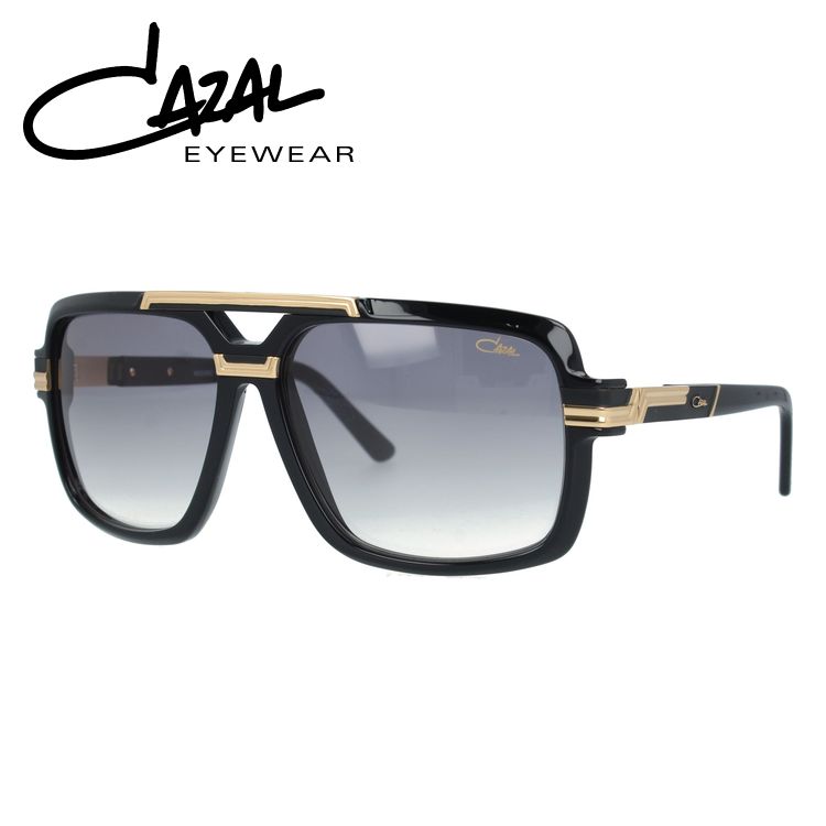 CAZAL カザール　サングラス　MOD.653 ゴールド　度なし CAZAL カザール 9107 003 サングラス ゴールド メンズ 男性