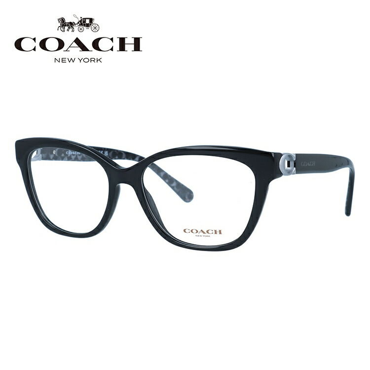 日本最大の コーチ メガネフレーム 伊達メガネ レギュラーフィット Coach Hc61 5510 54サイズ スクエア