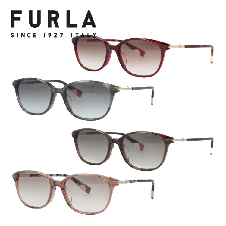 【お買い物マラソン対象】【国内正規品】フルラ サングラス アジアンフィット FURLA SFU747J 53サイズ ウェリントン型 レディース