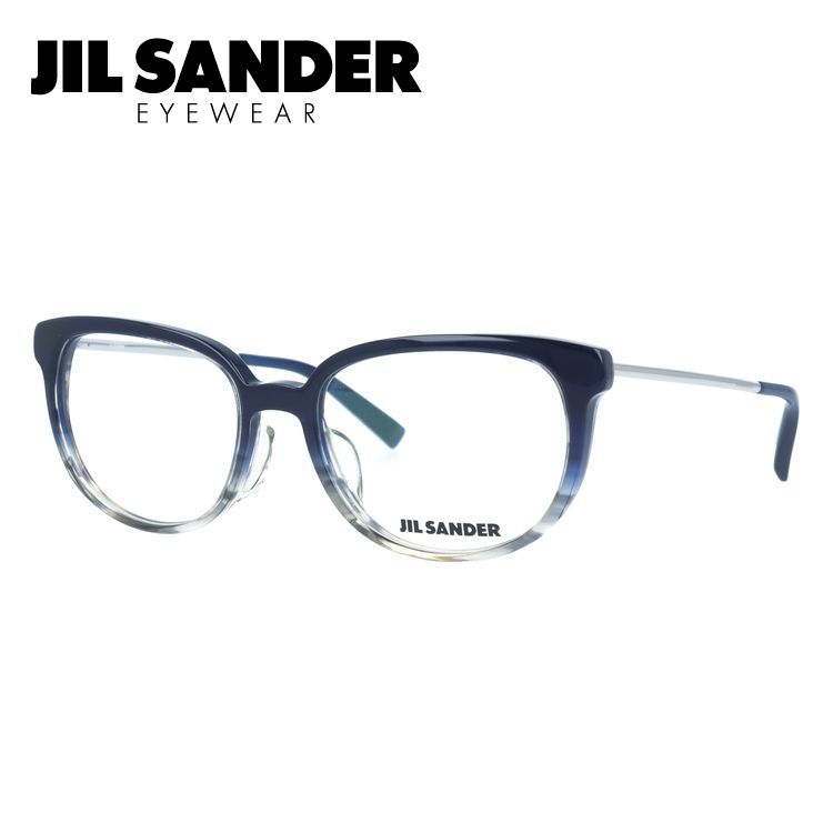 人気満点 ジルサンダー メガネフレーム Jil Sander 度付き 度なし 伊達 だて 眼鏡 メンズ レディース J4009 C 52サイズ レギュラーフィット レディース ボストン型 Uvカット 紫外線 新品 Www Nripost Com