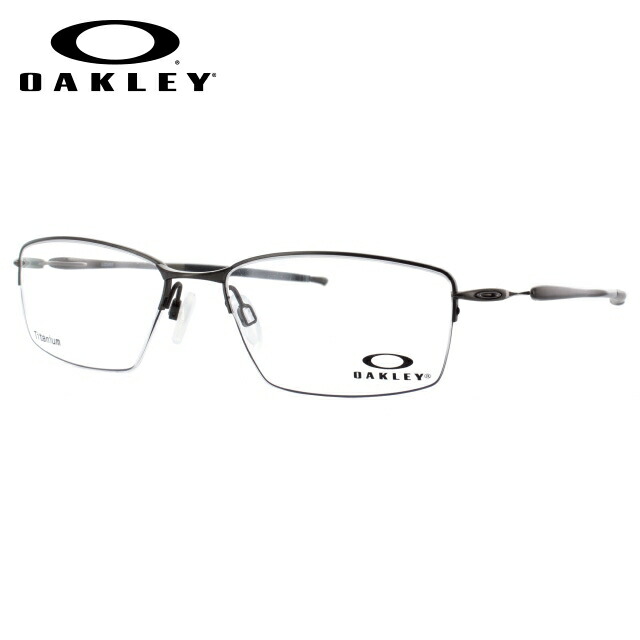 オークリー OAKLEY メガネフレーム おしゃれ老PCスマホめがね 伊達メガネ リーディンググラス 眼精疲労 リザード OX5113-0256 56 ピューター 調整可能ノーズパッド Lizard メンズ レディース スポーツ アイウェア プレゼント【海外正規品】 鼻パッド シリコン 跡がつかない