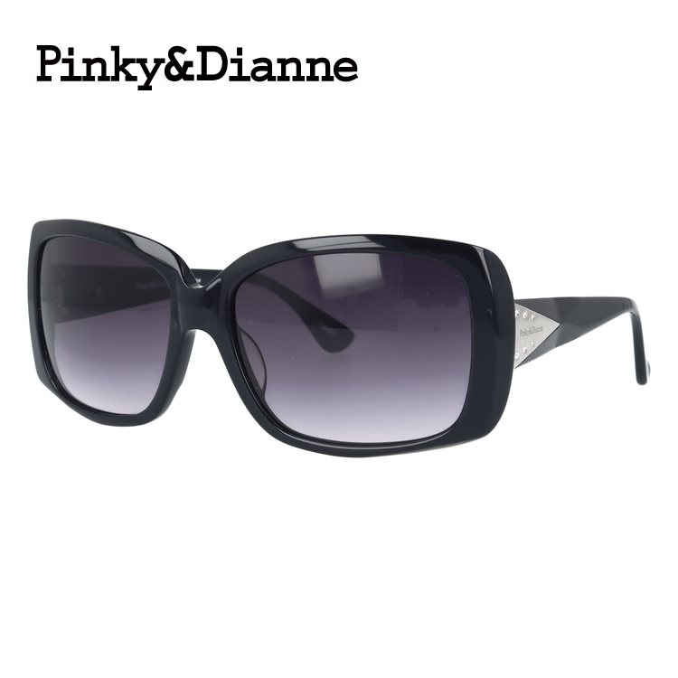 【訳あり】ピンキー＆ダイアン サングラス アジアンフィット Pinky＆Dianne PD2304-1 60サイズ スクエア型 ユニセックス レディース メンズ 大きめサイズ ビッグシルエット