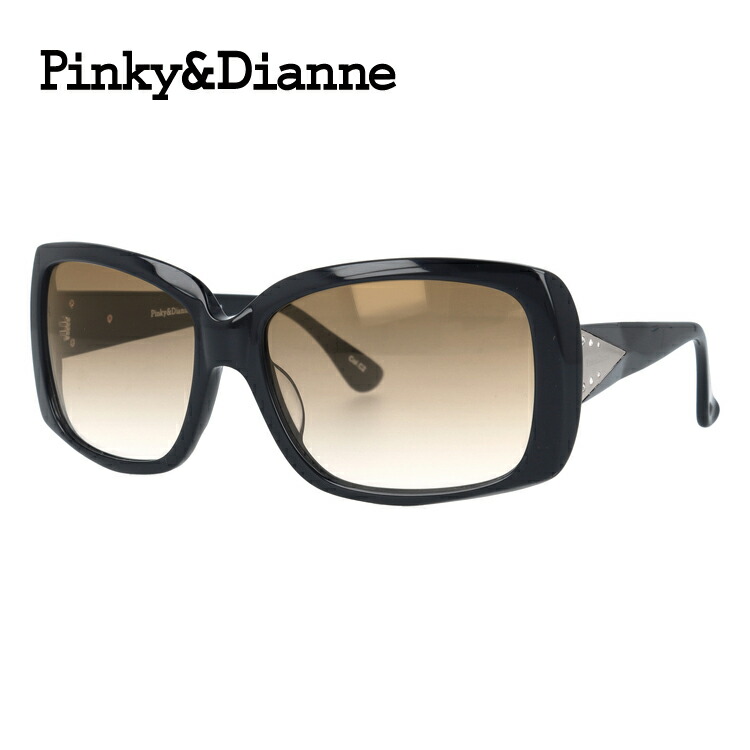 ピンキー＆ダイアン サングラス アジアンフィット Pinky＆Dianne PD2304-2 60サイズ スクエア型 ユニセックス レディース メンズ 大きめサイズ ビッグシルエット