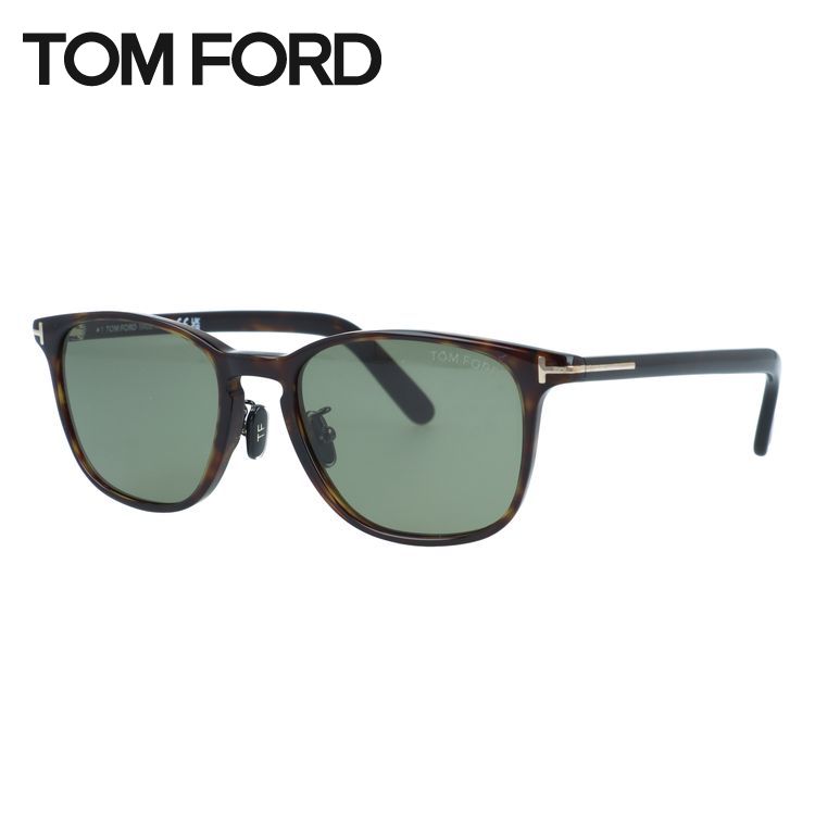 トムフォード サングラス エコ アジアンフィット（フルフィット） 調整可能ノーズパッド（クリングス） TOM FORD ECO FT1048-D 52N 52サイズ （TF1048D 52N 52） ウェリントン型 ユニセックス メンズ レディース サステナブル素材フレーム｜SUNGLASS HOUSE-サングラスハウス-