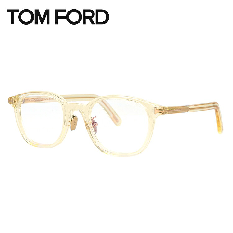 トムフォード メガネフレーム 伊達メガネ アジアンフィット TOM FORD FT5858-D-B 039 49サイズ ウェリントン型 ユニセックス メンズ レディース｜SUNGLASS HOUSE-サングラスハウス-