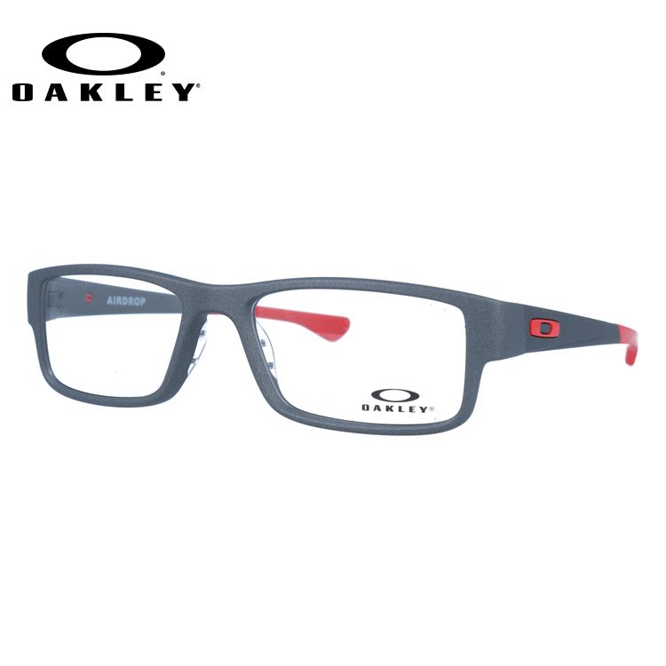 オークリー メガネフレーム エアドロップ 伊達メガネ OAKLEY AIRDROP OX8046-1657 57サイズ スクエア ユニセックス メンズ レディース ラージ めがね ラッピング無料【海外正規品】｜SUNGLASS HOUSE-サングラスハウス-
