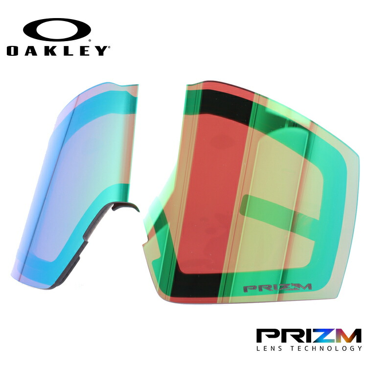 オークリー スノーゴーグル用交換レンズ フォールラインXL プリズム OAKLEY FALL LINE XL 103-131-003 平面レンズ ダブルレンズ 曇り止め スポーツ スノーボード スキー 紫外線 UVカット 雪 冬 ブランド ギフト プレゼント|SUNGLASS HOUSE-サングラスハウス-