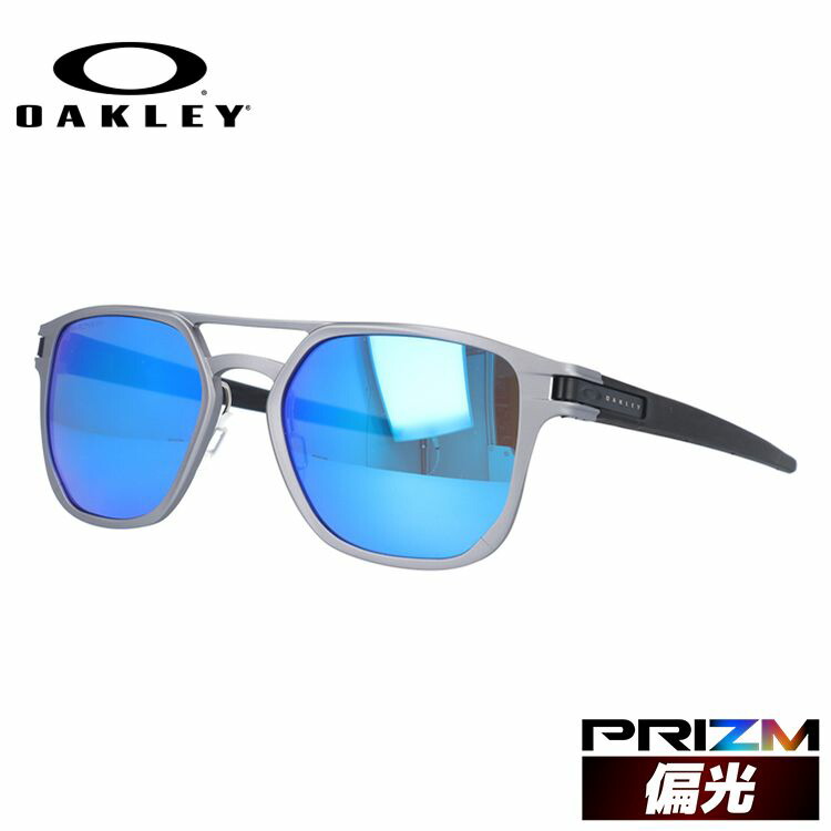 オークリー 偏光 サングラス OAKLEY ラッチ アルファ レギュラーフィット LATCH ALPHA OO4128-0453 53サイズ プリズム ヘキサゴン型 メンズ レディース アイウェア UVカット 紫外線カット ギフト対応 釣り ゴルフ ドライブ アウトドア 運転 オークレー【海外正規品】｜SUNGLASS HOUSE-サングラスハウス- 28,656円