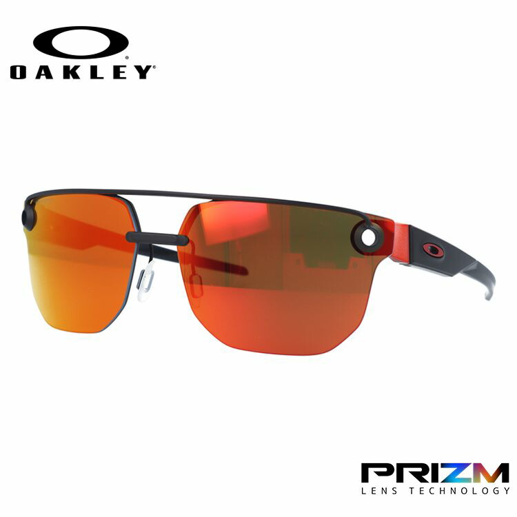 オークリー ミラーレンズ サングラス クリスタル プリズム オークリー ミラーレンズ Oakley Chrystl サングラス Oo4136 0767 67サイズ ヘプタゴン ダブルブリッジ メンズ レディース 海外正規品 Sunglass House サングラスハウス 度付き非対応 オークリー Oakley