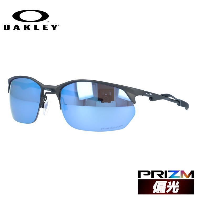 オークリー 偏光 サングラス OAKLEY ワイヤータップ 2.0 レギュラーフィット WIRE TAP 2.0 OO4145-0660 60サイズ プリズム スポーツ型 レディース アイウェア UVカット 紫外線カット ドライブ テニス オークレー ギフト プレゼント 誕生日 記念日【海外正規品】