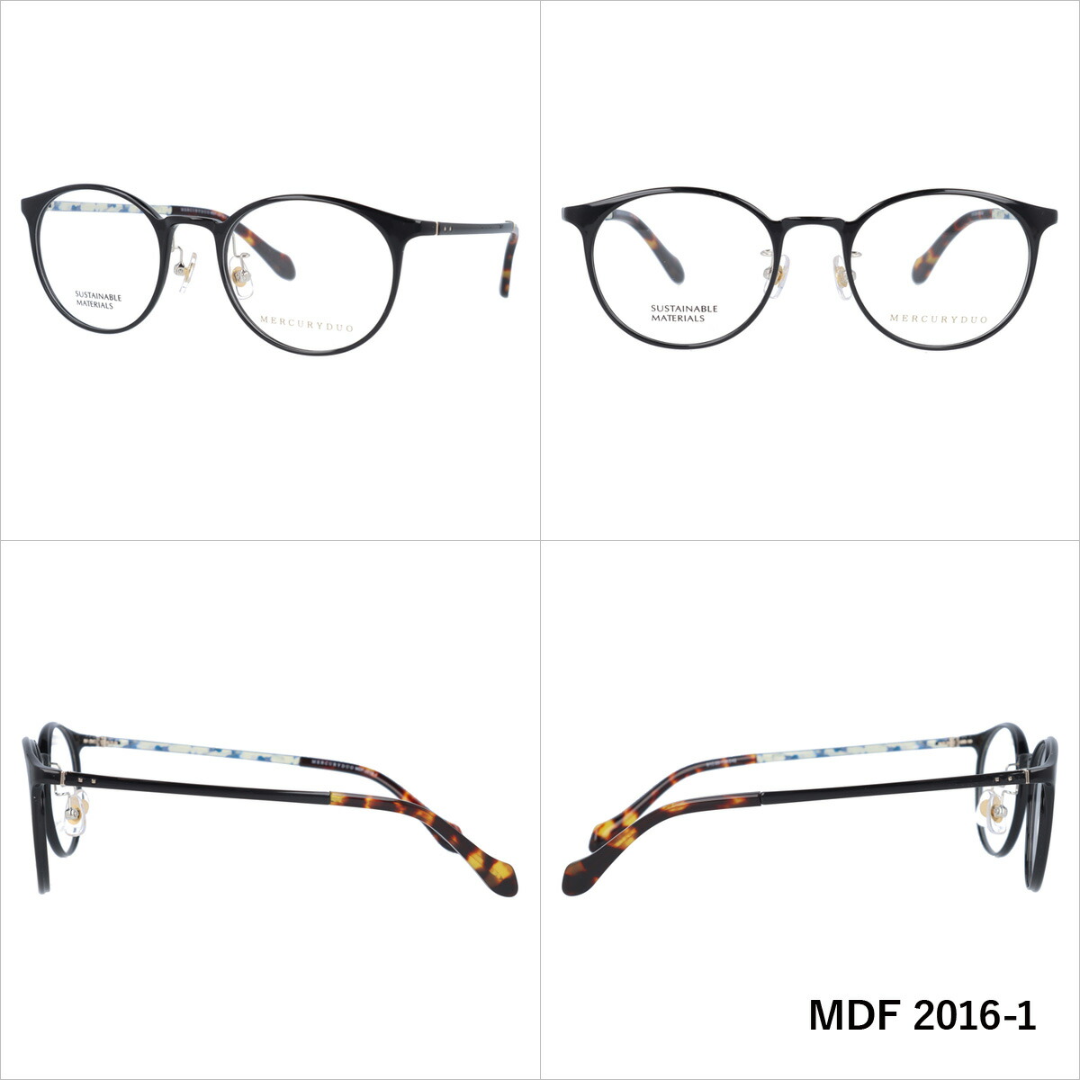 マーキュリーデュオ メガネフレーム 51サイズ 16 Mdf Mercuryduo Pcレンズ Uvカット カラーレンズ サングラス ダテ ブランド ボストン メンズ ラッピング無料 レディース 伊達 伊達メガネ 全3カラー 紫外線 老眼鏡 遠近両用対応可能 大好評です 伊達メガネ