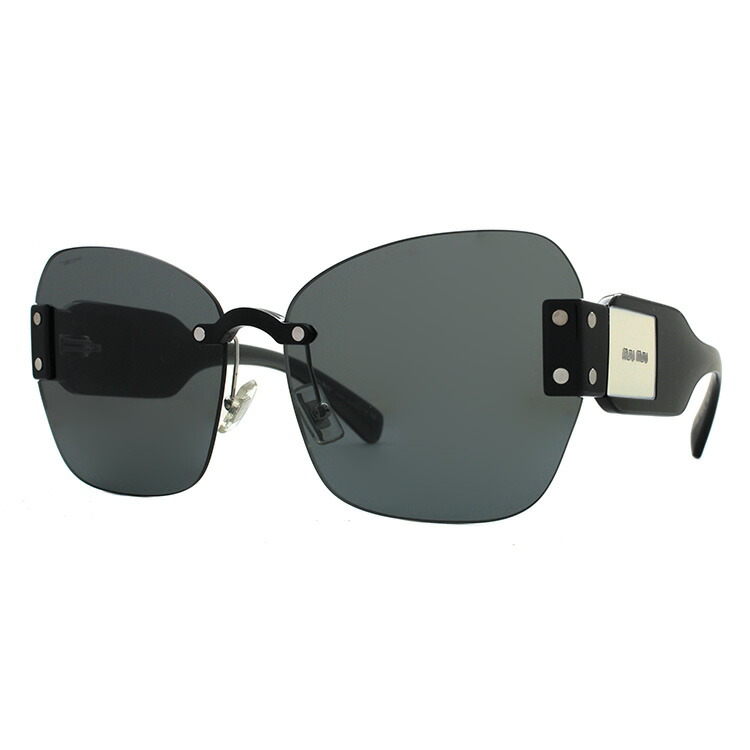 Miu 1ab9k1 63サイズ 眼鏡 ミュウミュウ バタフライ Uvカット Sunglass レディース サングラス グッチ Mu08ss Miu House サングラスハウス 国内正規品 Miu 国内正規品 ミュウミュウ Miu Miu サングラス 調整可能ノーズパッド レディース