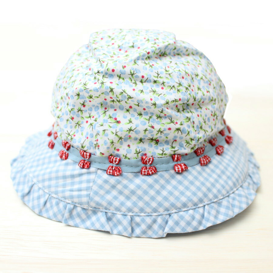 【楽天市場】ベビー 帽子 UVカット 赤ちゃん uv 帽子 乳児 乳幼児 男の子 女の子 ハット 紫外線対策 43cm / 46cm 2ヶ月