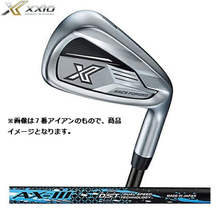 ダンロップ（ＤＵＮＬＯＰ） ゼクシオエックス３（ＸＸＩＯ X３） ３代目 (ＸＸＩＯ１３ＥＫＳ)アイアン仕掛ける ５本仕掛ける（＃６～９．ＰＷ） ミヤザキ（Ｍｉｙａｚａｋｉ） ＡＸ－３炭素立て坑 （置き目品日本青写真）