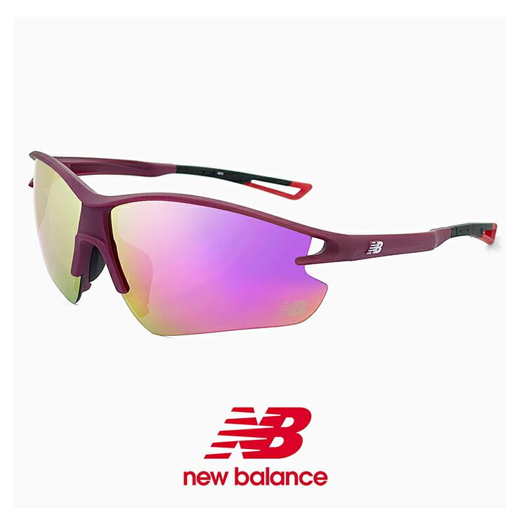 ニューバランス サングラス NB08113 c05 スポーツサングラス New Balance NB-08113-5 [ ゴルフ ランニング 自転車 アウトドア ] newbalance メンズ レディース ユニセックス モデル ミラーレンズ 軽量