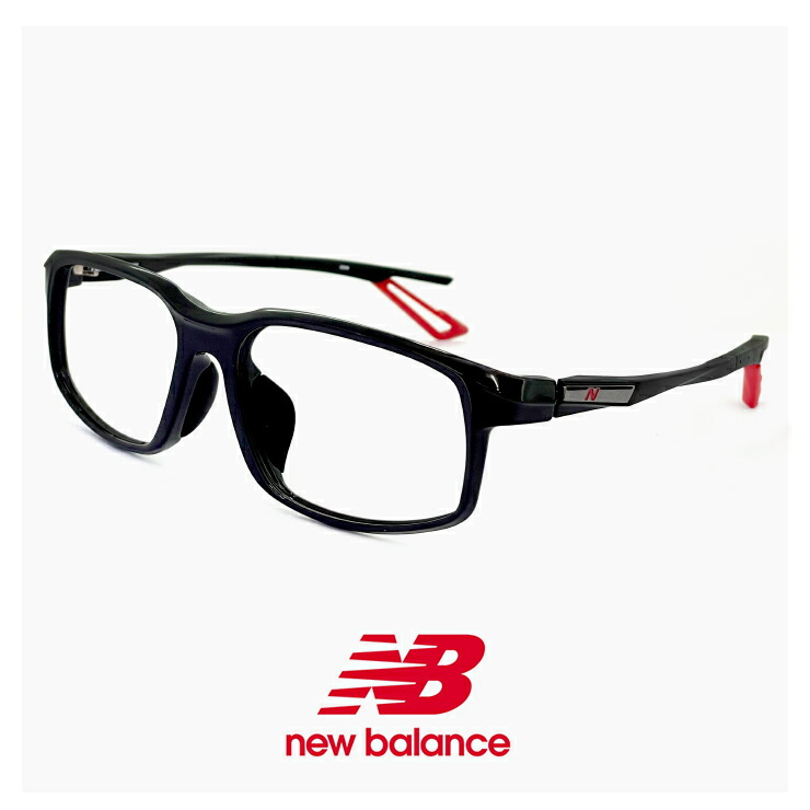 楽天市場】メンズ ニューバランス スポーツメガネ nb09365-1 [ 度付き