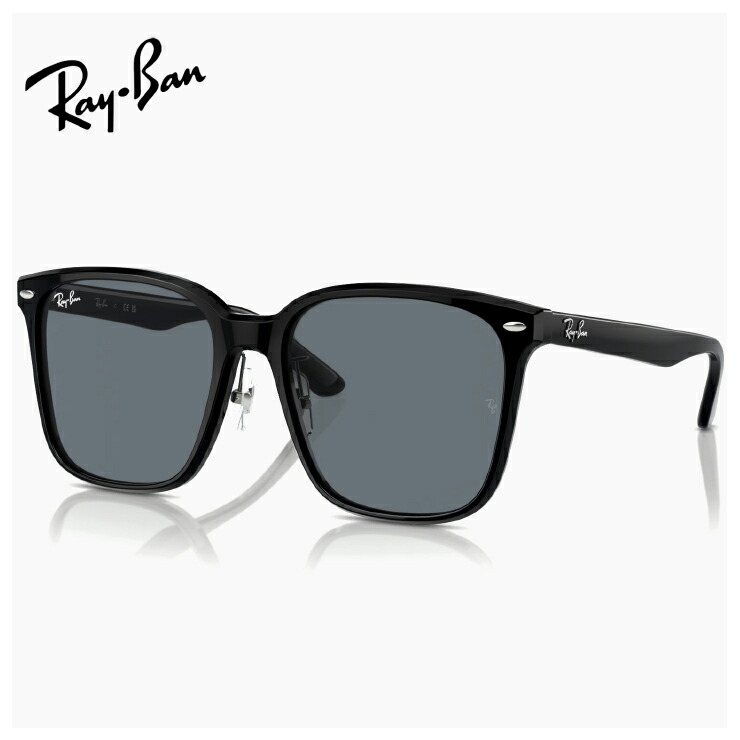 レイバン 黒眼鏡 ルビジウム2206d 901/87 57粍 Ray-Ban RB2206D 90187 ビックレンズ 水晶体 大きめ 真四角 ウェリントン型 メンズ レディース アジアン相応う ひな形