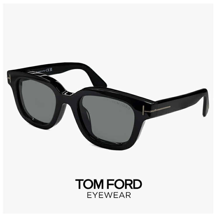 トムフォード サングラス FT1274-D-N 01a TOM FORD メンズ レディース ユニセックス モデル TOMFORD FT1274-D-N/S tf1274-d tf1274d ウェリントン型 太め フレーム 太セル uvカット 黒縁 黒ぶち 小ぶり 小さめ アジアンフィット 【 日本企画 モデル 】|サングラスドッグ