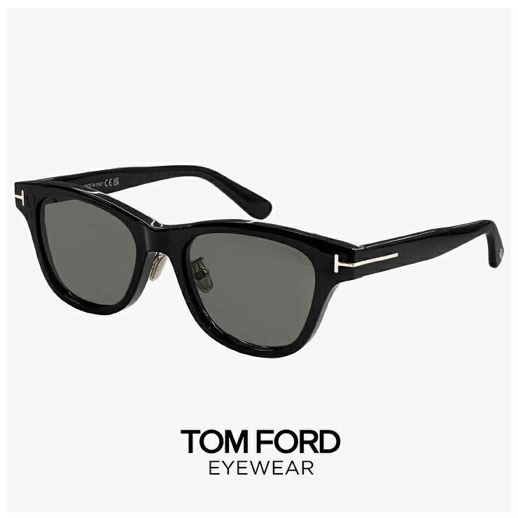 トムフォード サングラス FT1353-D 01a TOM FORD メンズ レディース ユニセックス モデル TOMFORD FT1353-D/S tf1353-d tf1353d 黒縁 黒ぶち ウェリントン フレーム uvカット アジアンフィット