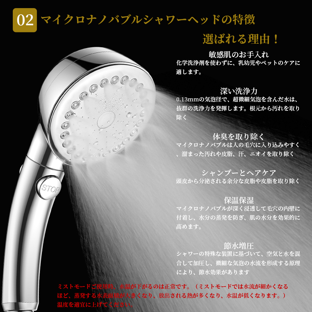 ❗️超特価❗️KVK節水シャワーヘッド、ホースセット