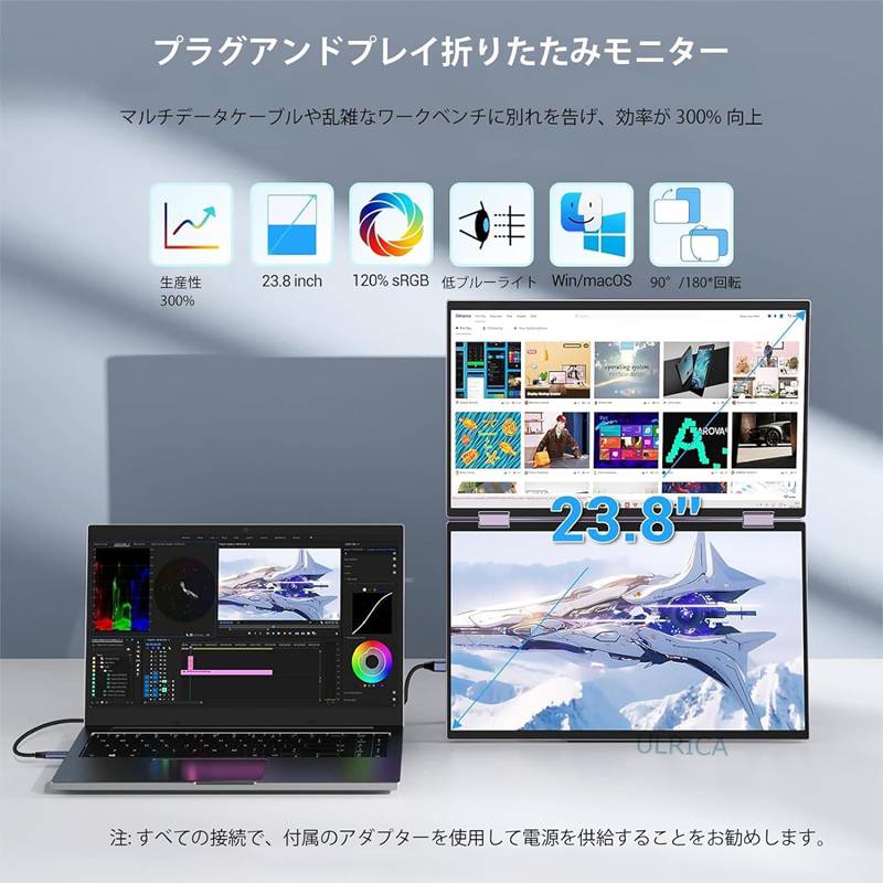 デュアルディスプレイ ダブルモニター トリプルモニター 15.6インチ Amazon.co.jp: デュアルディスプレイ ダブルモニター トリプル