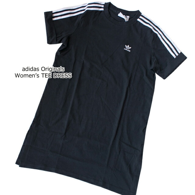 ネコポス1点まで発送対応 アディダス オリジナルス 半袖ドレス あす楽対応 あす楽 土曜営業 Adidas Originals Trefoil 三つ葉 ロゴ スポーツ 女性用 レディース ウィメンズ トップス ワンピース チュニック Runawayapricot Com