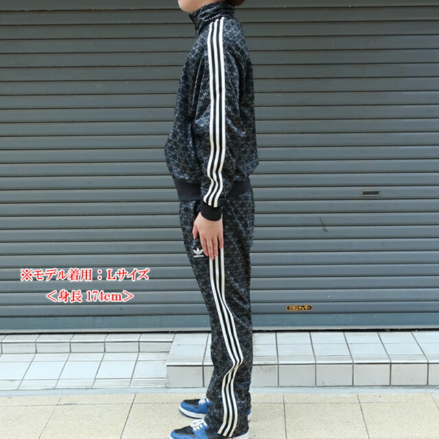 アディダスオリジナルス上下 メンズ クラシック 総柄モノグラム