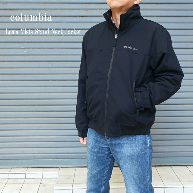 コロンビア 上衣 xm5673 ロマビスタ 照明ランプ素っ首 上衣 メンズ  黒いこと/Maple/M/L/XL【columbia Loma Vista Stand Neck Jacket/裏フリース/成人男性/防寒/アウター/上衣/アウトドア】【2025年模範例】【置き目品】