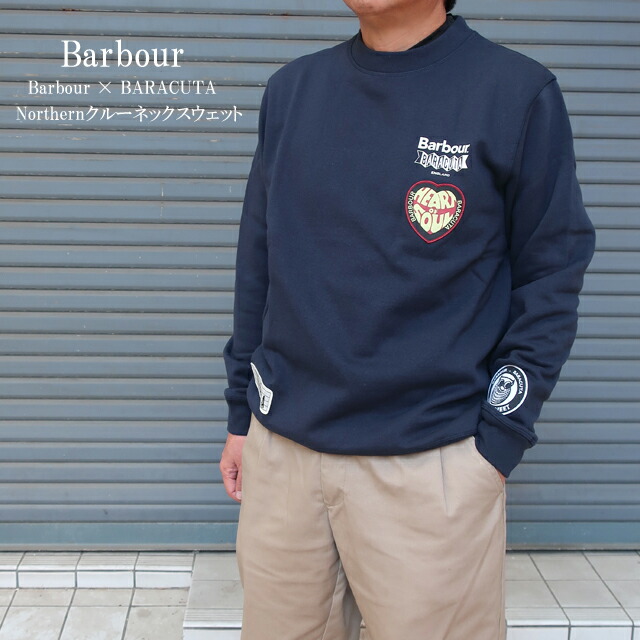 楽天市場】BARBOUR バブアー トレーナー MOL0637 メンズ ブラック