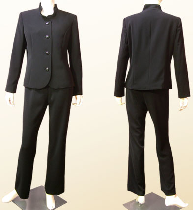 one piece trouser suit