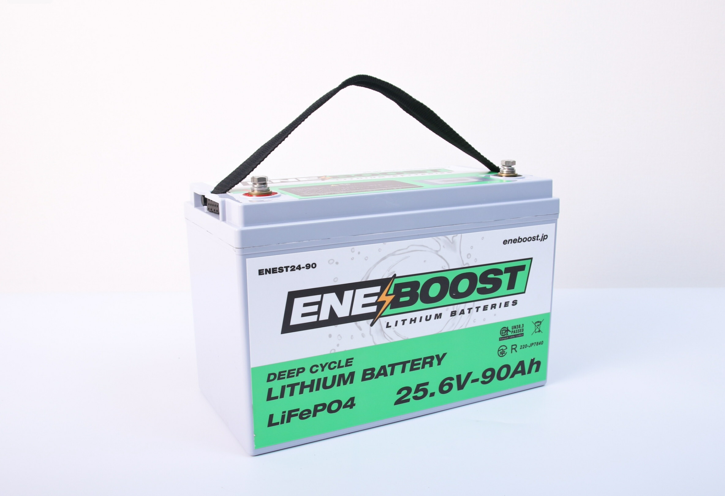 ENEBOOST（エネブースト） 24v90Ah LiFePO4 LITHIUM BATTERY（リチウム乾電池）