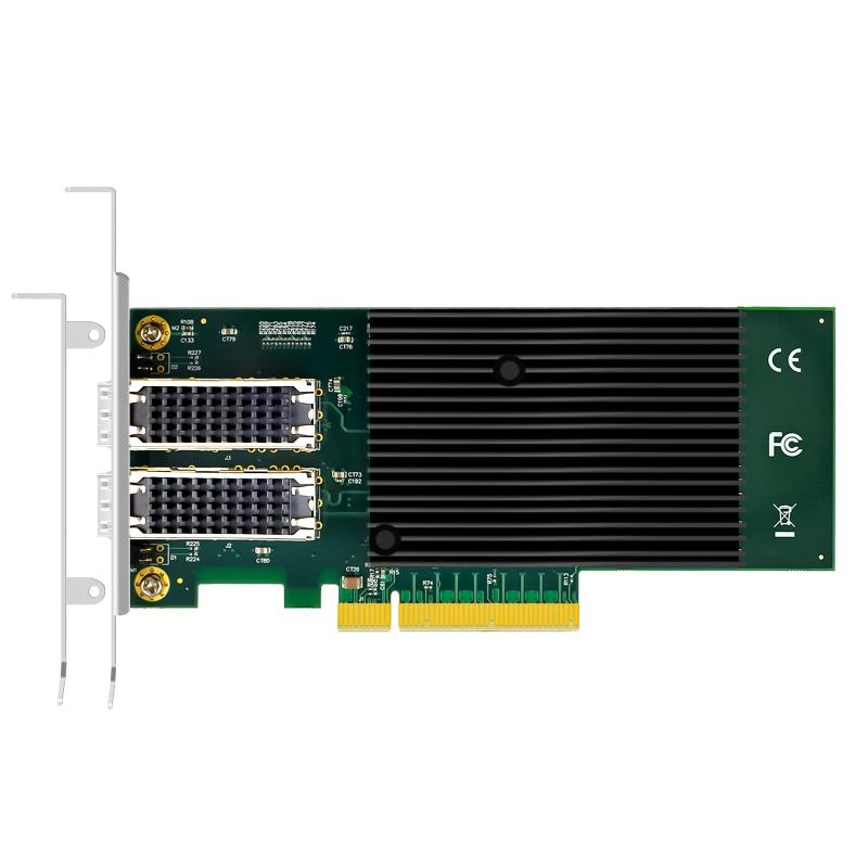 GLOTRENDS ST7218 2ポートSFP+ 10Gb LANカード（Intel X710-BM2コントローラー搭載）、企業データセンター向けの仮想化およびストレージに最適化｜ジョーマーケット
