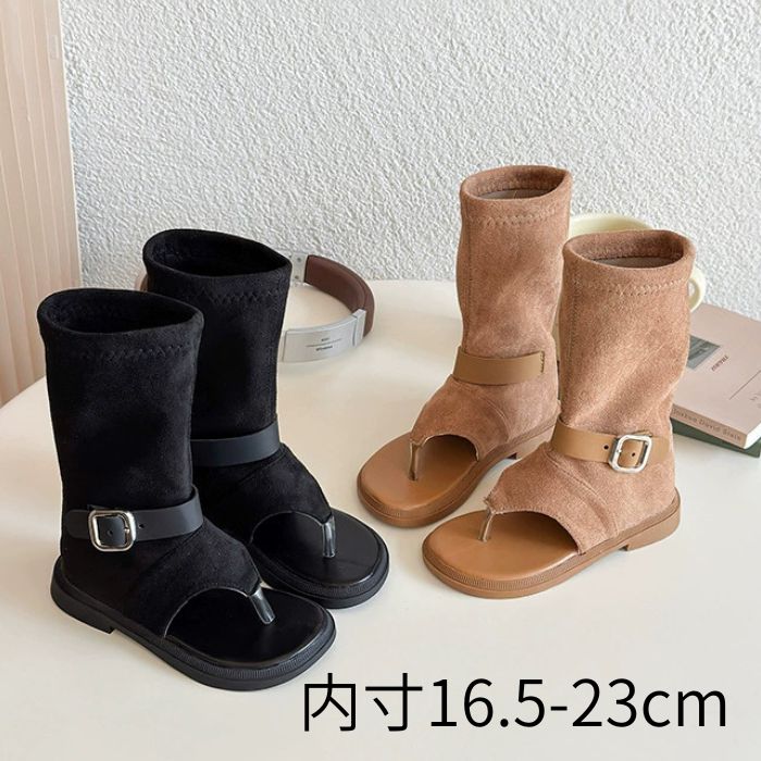 ジュニア シューズ 女の子 サマーブーツ トングサンダル 子供靴