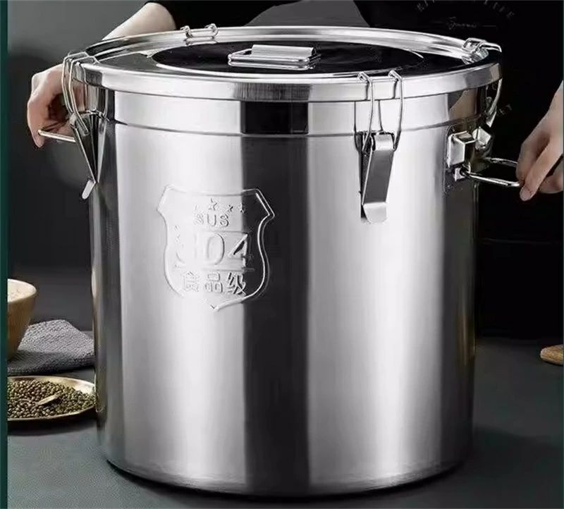 米びつ 米櫃 ステンレス お米収納 貯蔵タンク 大容量 ライスストッカー こめびつ スリム おしゃれ 米 小麦粉 ナッツ 豆 密閉容器 保存容｜サンマイル