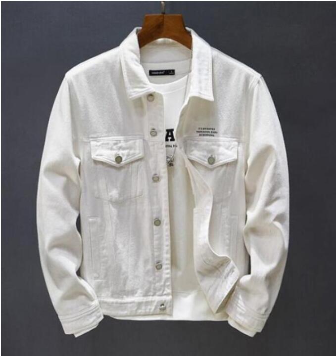 メンズデニムジャケット 長袖 白いこと 分かりやすい こなれ感 Gジャン 白 Ｍ～5ＸＬ