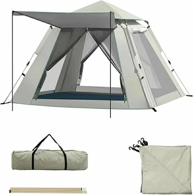 楽天市場】キャンプ テント ワンタッチテント 大型テント 2つのドアの2