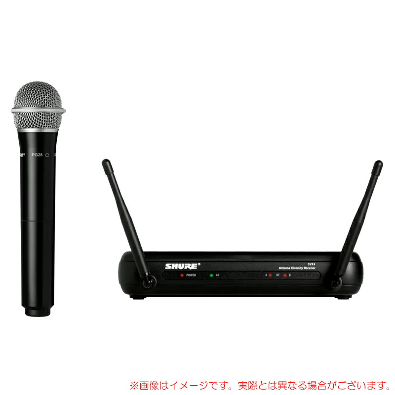 楽天市場】Shure SVX288/PG58 ワイヤレスマイク 2本セット