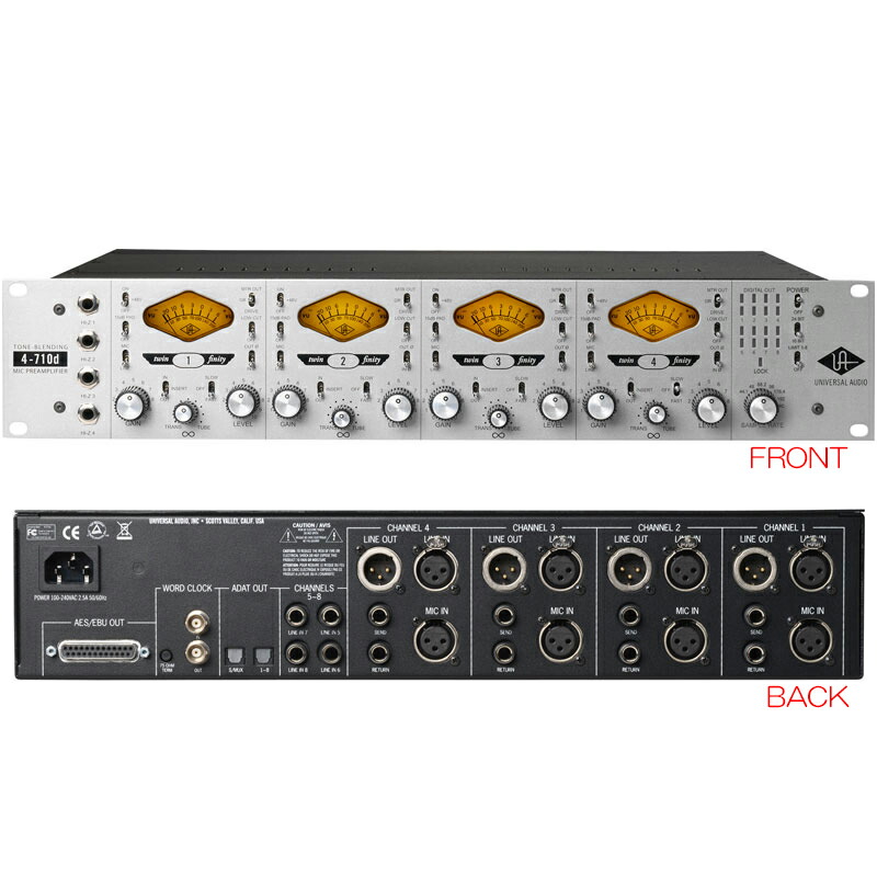 楽天市場】Universal Audio LA-610 MKII(LA-610 mk2)(真空管