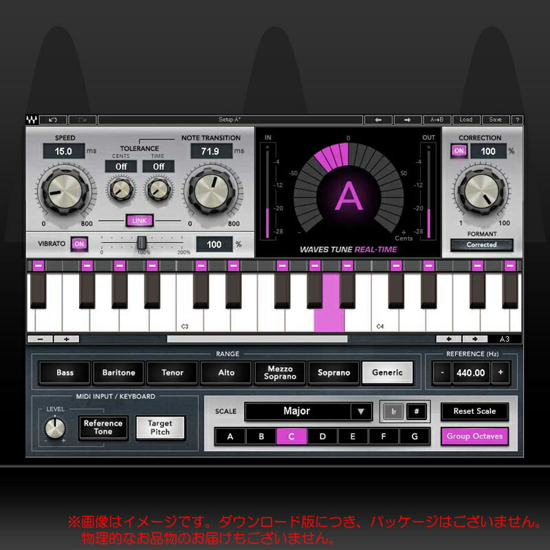 WAVES TUNE REAL-TIME ダウンロード版 【メール納品なので最短即日納品！】｜サンフォニックス店