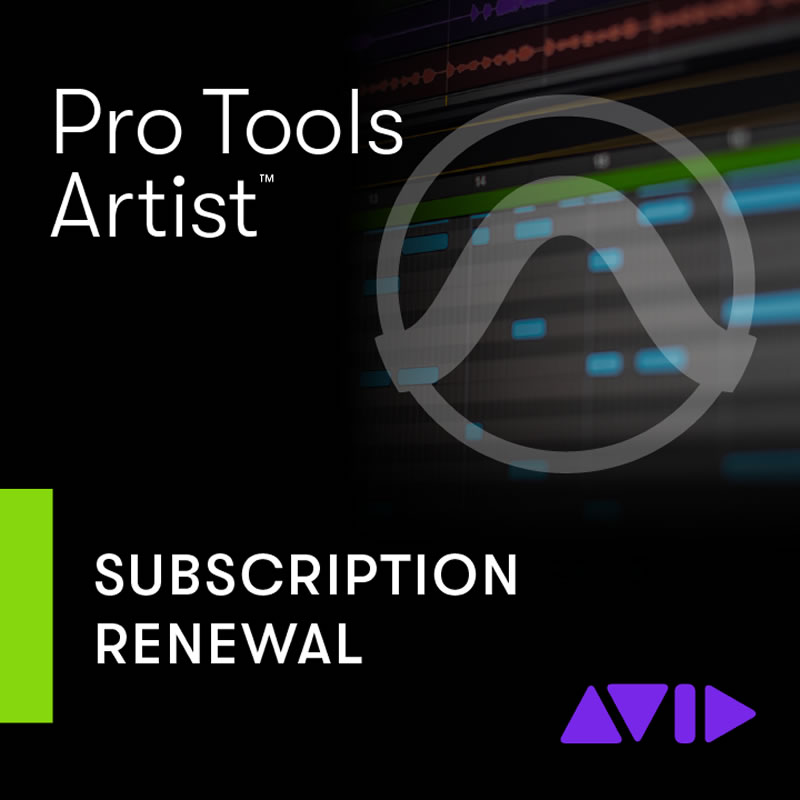 AVID PRO TOOLS ARTIST 【年次サブスクリプション-付け替え】 最短当日電子メイル納品 4935-00022-00 1241-124 【SY000005699】