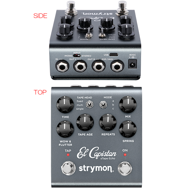 STRYMON El CAPISTAN 安心の日本正規品！ V2 dTapeエコー ギター