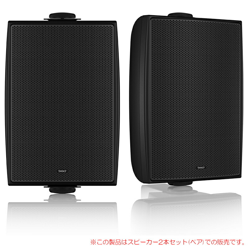 適切な価格 TANNOY DVS 6 2本ペア ブラック 壁掛けスピーカー 安心の