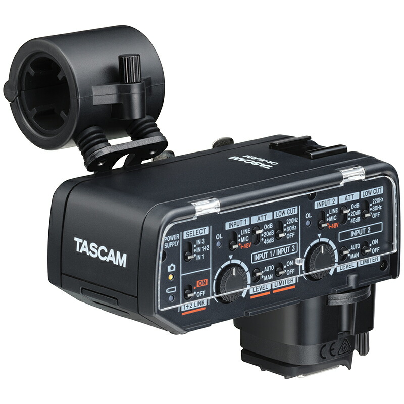 TASCAM CA-XLR2d-C XLRマイクロホンアダプタ キヤノン一揃いの道具