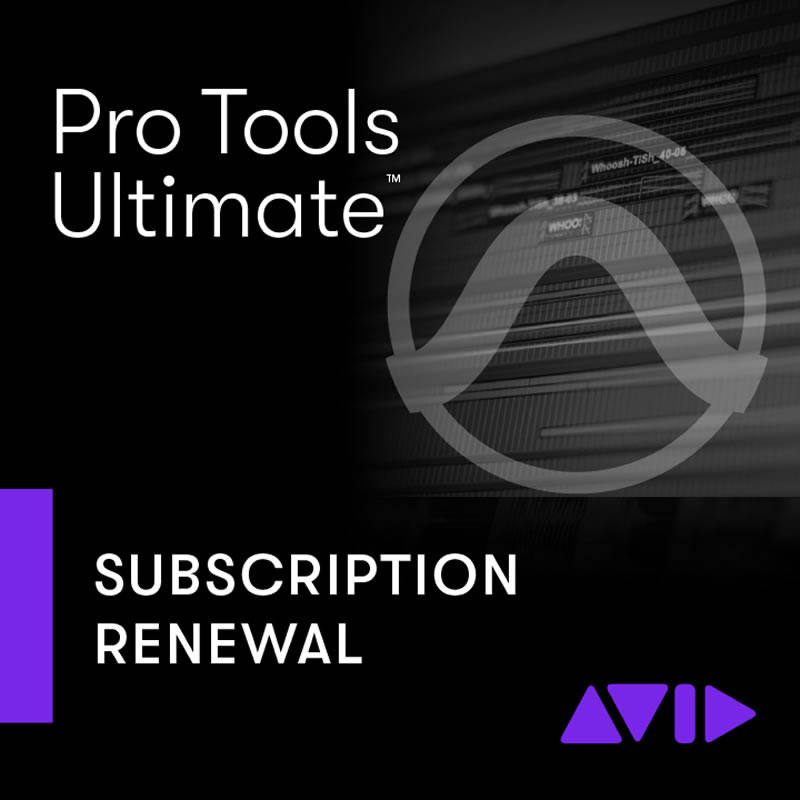 AVID PRO TOOLS ULTIMATE 【年次サブスクリプション-付け替え】 最短当日電子メイル納品 4935-00029-00 1241-91 【SY000004939】