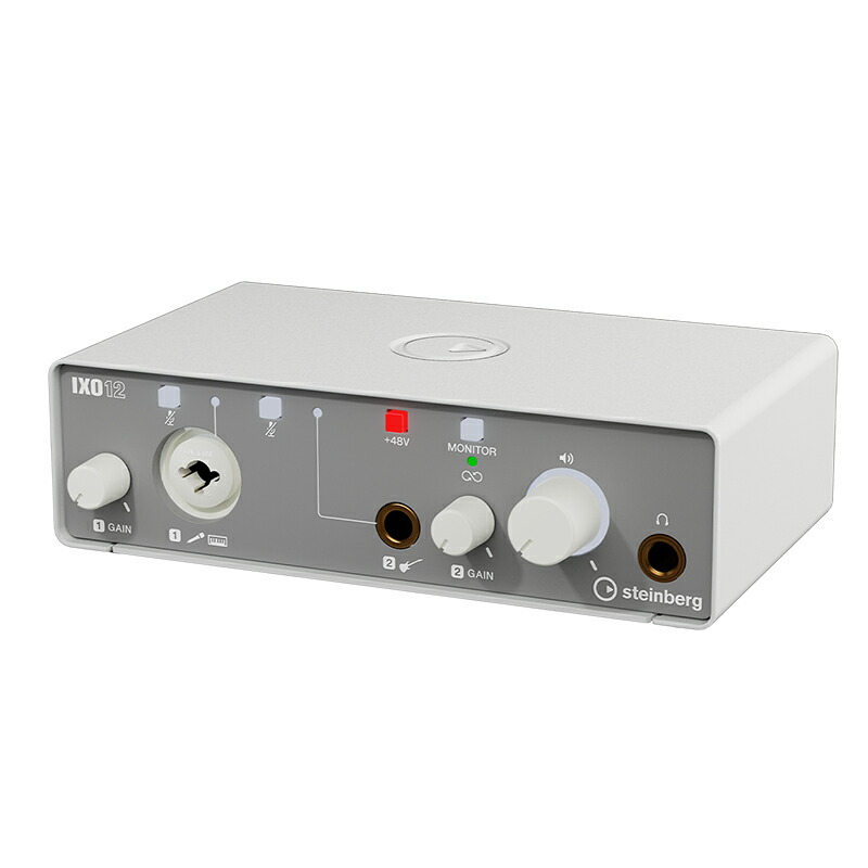 楽天市場】steinberg オーディオインターフェース IXO12 W white