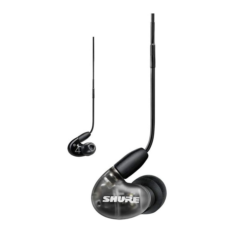 SHURE AONIC 4 ブラック SE42HYBK+UNI-A 国内正規品【在庫限りで販売終了】｜サンフォニックス店 32,500円