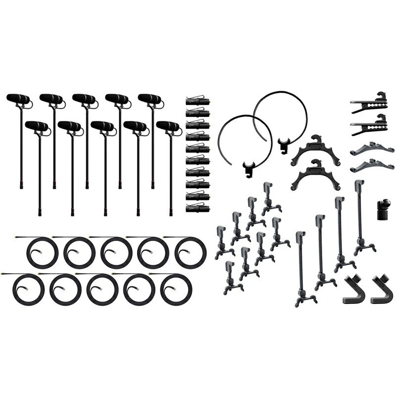 DPA MICROPHONES KIT-4099-DP-10C ツアリングキット 安心の日本正規品! 超単一指向性・高感度|サンフォニックス店