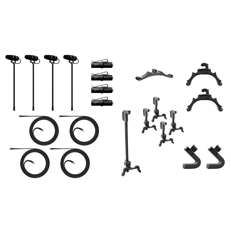 DPA MICROPHONES KIT-4099-DP-4C ツアリングキット 安心の日本正規品！ 超単一指向性・高感度｜サンフォニックス店 207,350円