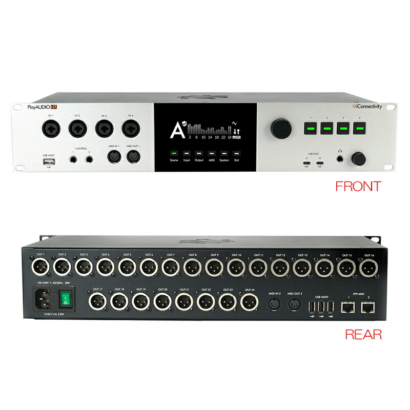 楽天市場】iConnectivity アイコネクティビティ PlayAUDIO 1U